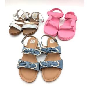 Lot of 3 DV by Dolce Vita & Mia Girls Caicey/Zaidey Slide Sandal Size US5 EU37